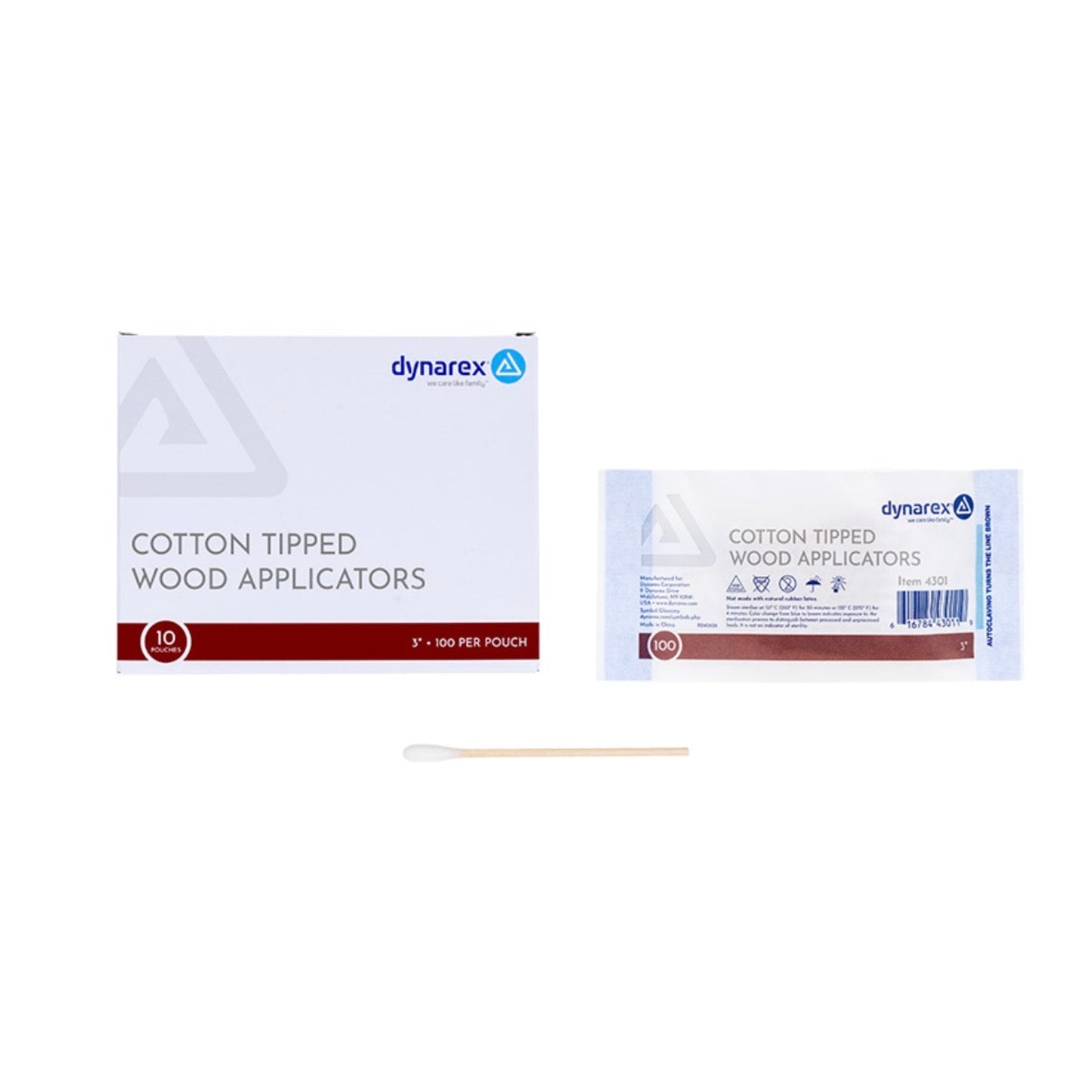 Cotton Tipped Wood Applicators