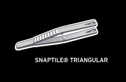 Snaptile Disposable Piercing Forceps (Triangular) Wholesale - Box of 100