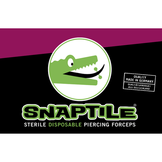 Snaptile Disposable Piercing Forceps (Triangular) Wholesale - Box of 100