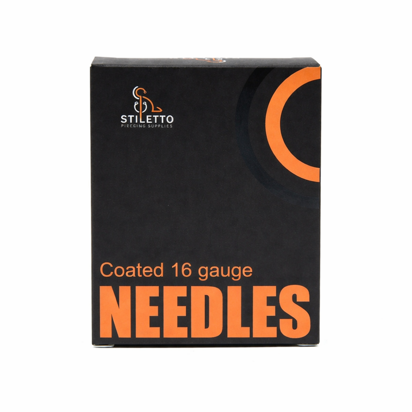 Stiletto Coated Needles (Box of 50) Available in 12G, 14G, 15G, 16G, 17G, 18G, and 19G