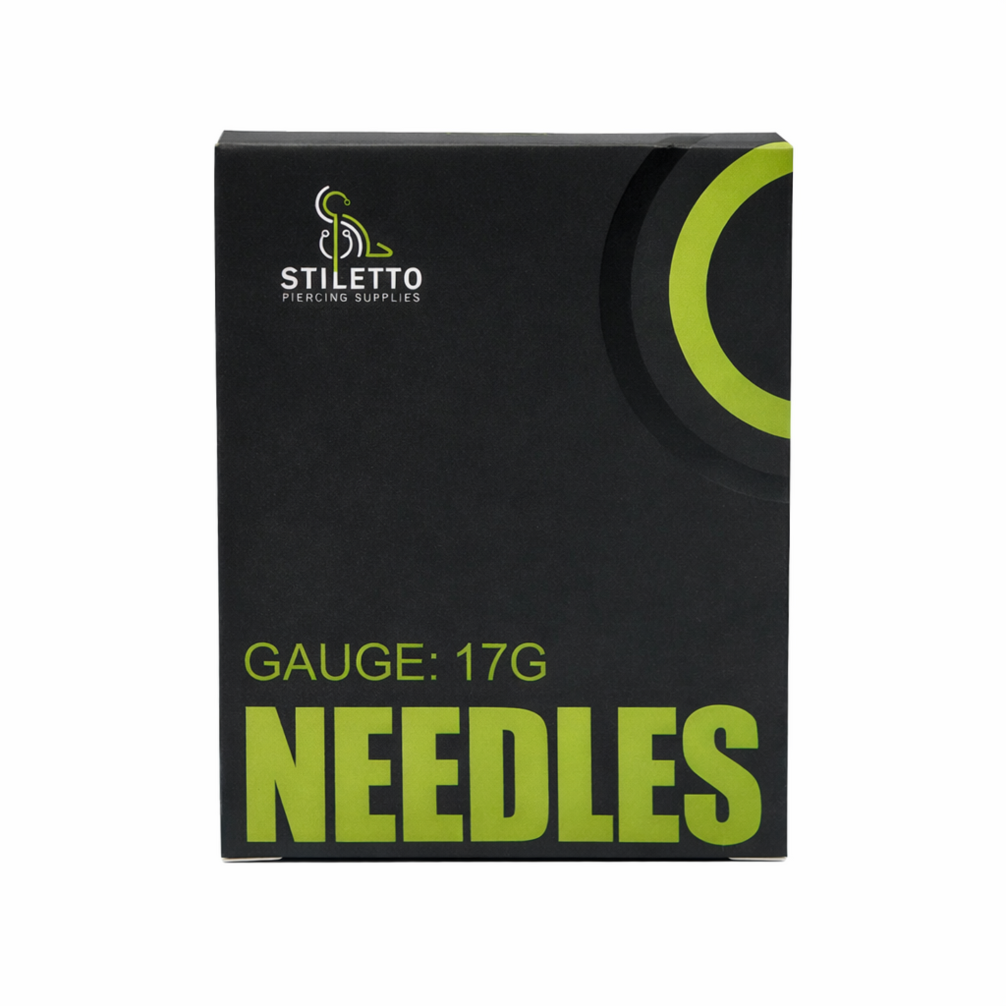 Stiletto Coated Needles (Box of 50) Available in 12G, 14G, 15G, 16G, 17G, 18G, and 19G
