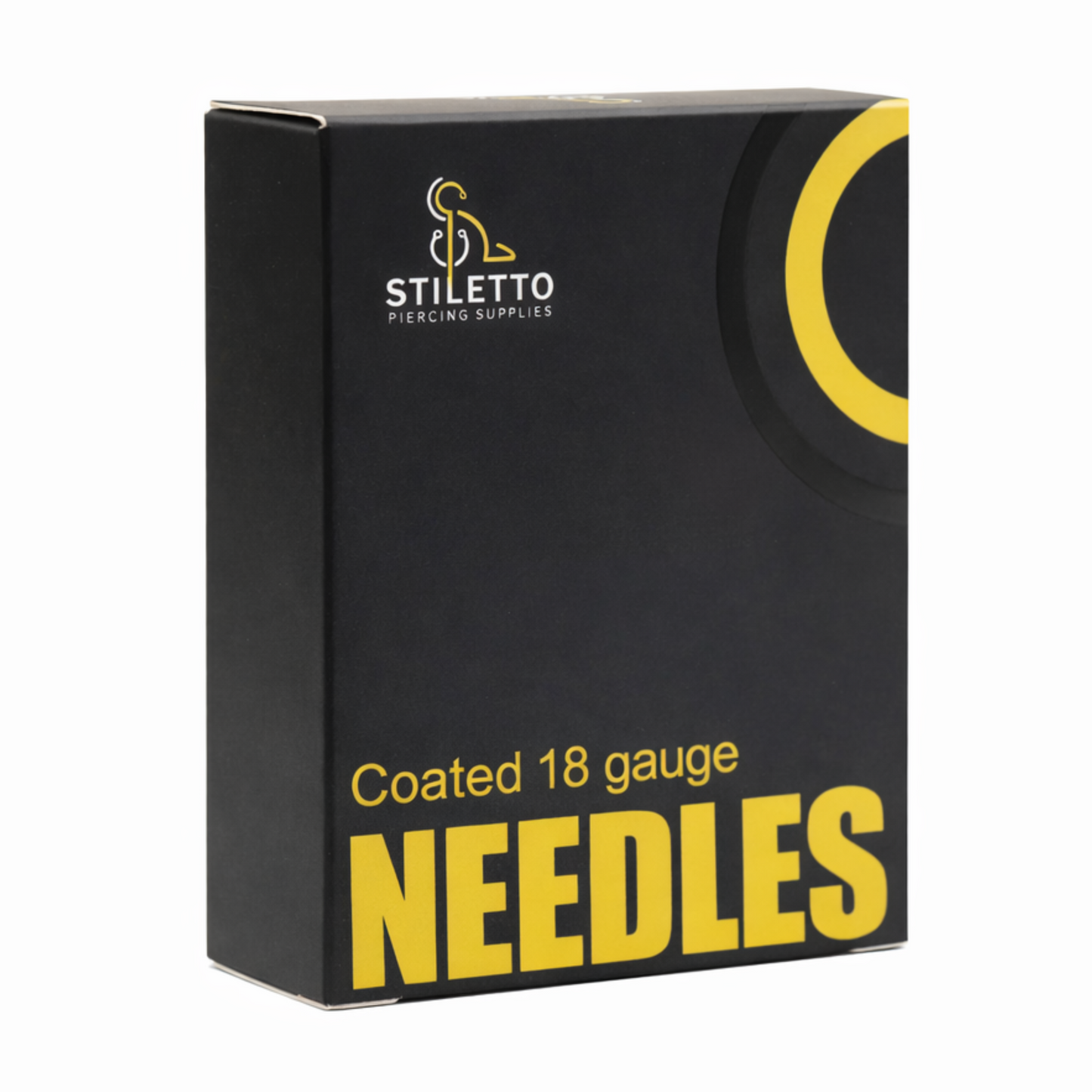 Stiletto Coated Needles (Box of 50) Available in 12G, 14G, 15G, 16G, 17G, 18G, and 19G