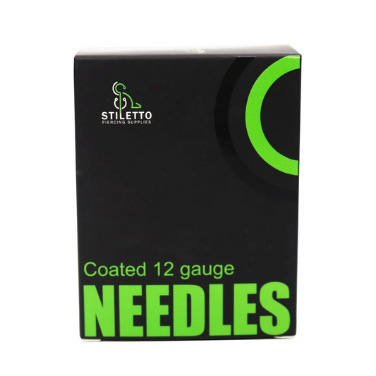 Stiletto Coated Needles (Box of 50) Available in 12G, 14G, 15G, 16G, 17G, 18G, and 19G