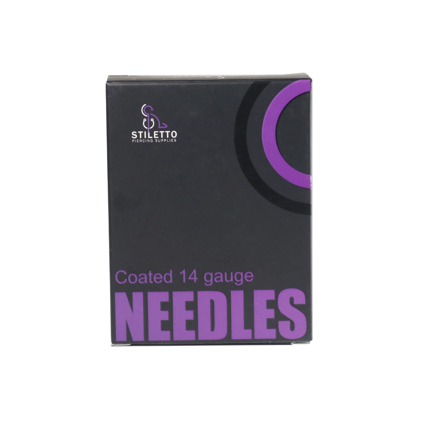 Stiletto Coated Needles (Box of 50) Available in 12G, 14G, 15G, 16G, 17G, 18G, and 19G