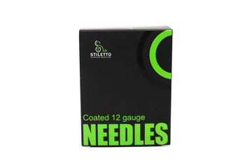 Stiletto Coated Needles (Box of 50) Available in 12G, 14G, 15G, 16G, 17G, 18G, and 19G